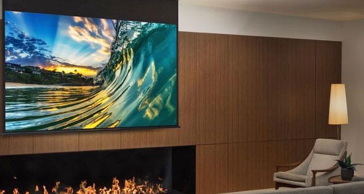 Sony VPL-VW285ES projection example