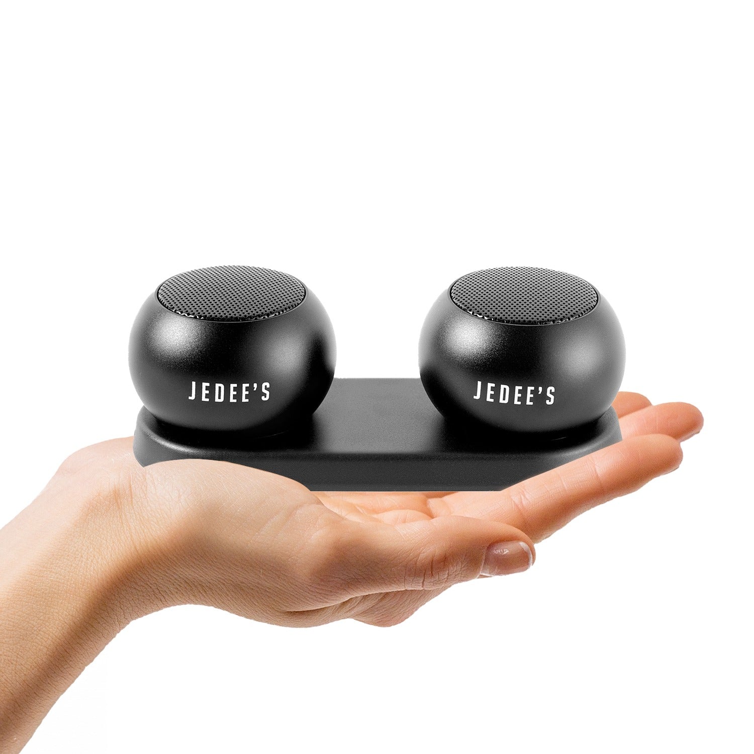 Mini Altoparlante duo Bluetooth con stazione di ricarica magnetica Jedee's